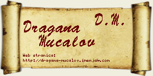 Dragana Mučalov vizit kartica